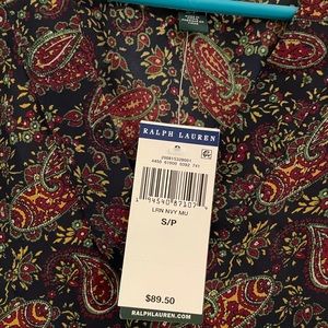 New Ralph Lauren v-neck blouse